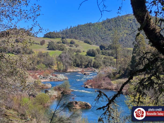 View of the South Fork of the American River at Cronan Ranch