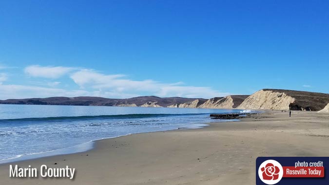 ocean in Marin County