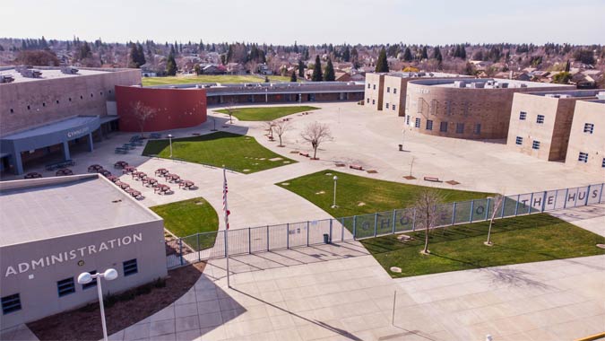 Wilson C. Riles Middle School in Roseville