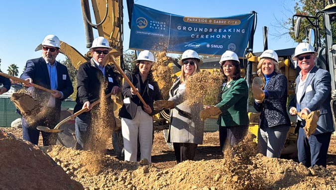 groundbreaking ceremony for affordable housing