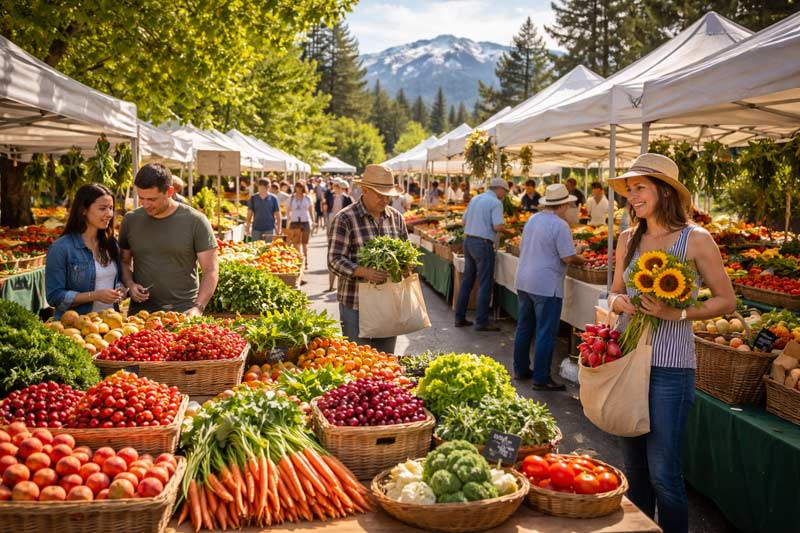 Roseville Farmers Markets and Placer County locations