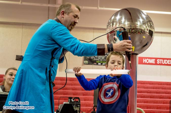 Emmy-Nominated Science Wizard David Hagerman, Seen at NASA and on America's Got Talent
