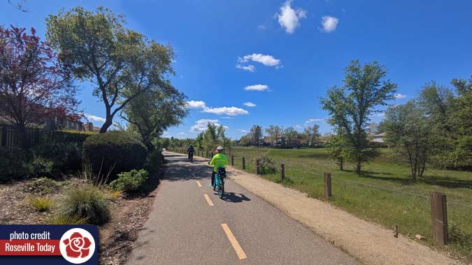 cyclists in Folsom