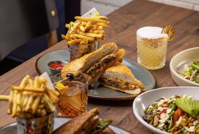 Drinks and meals