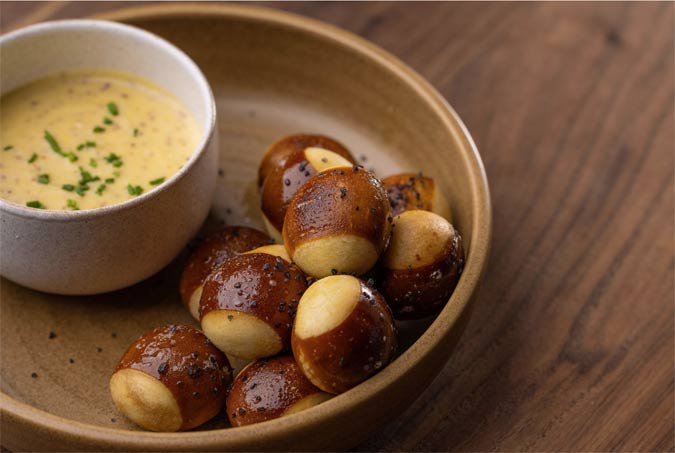 Pretzel bites
