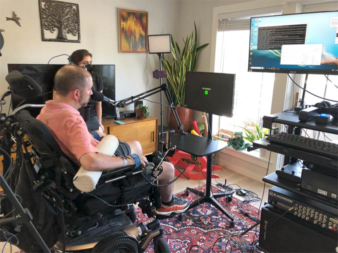 Man with ALS speech restored with AI
