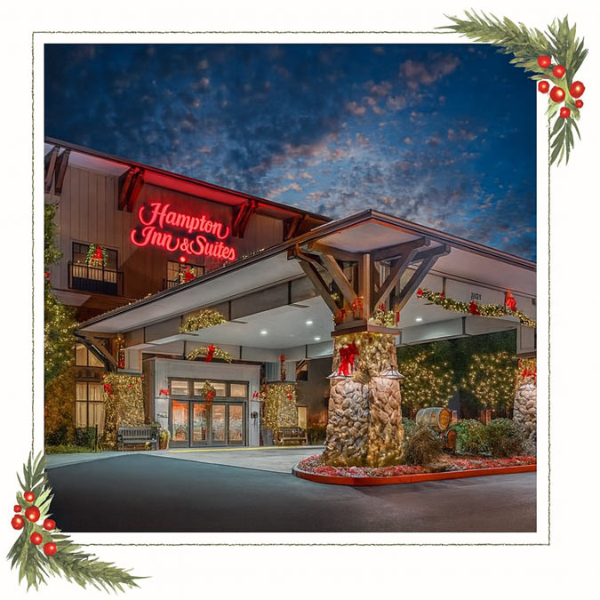 Unwrap Your Sonoma Getaway at Hampton Inn This Holiday Season