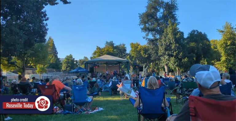Roseville Music in the Park schedule