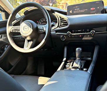 interior cabin view