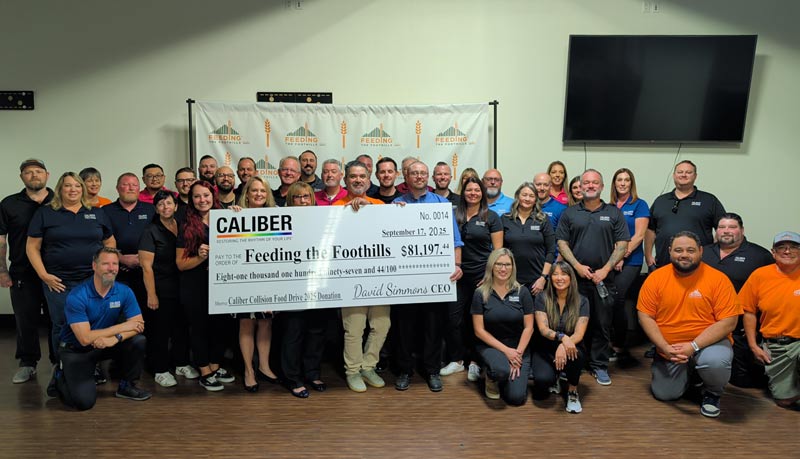 Check donation presentation