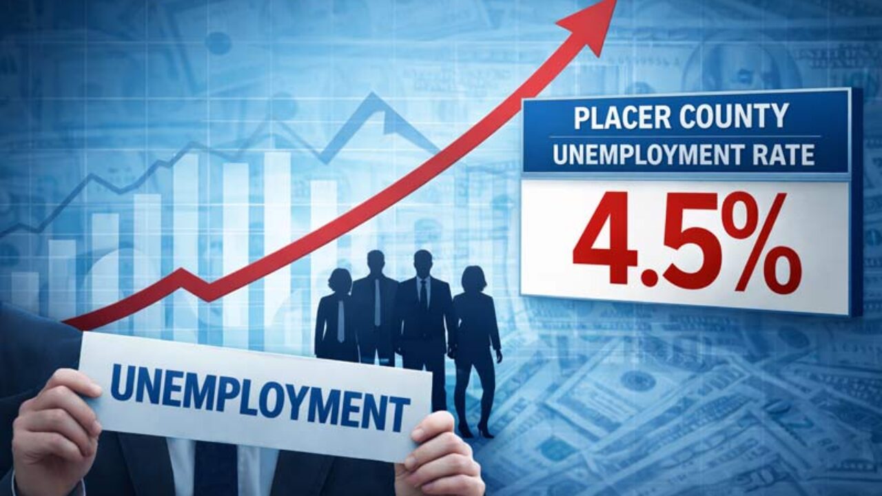 Placer County Ties for 5th-Lowest Unemployment Rate in California