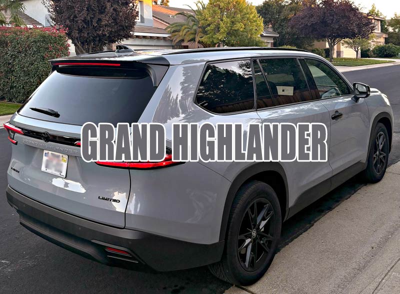 2026 Toyota Grand Highlander in silver