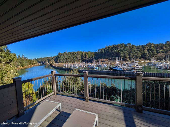Roseville to Fort Bragg:  Noyo Harbor Inn rewards patience and presence