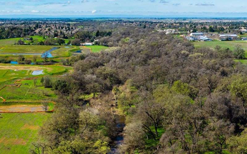 Acreage along Dry Creek in Roseville has been preserved