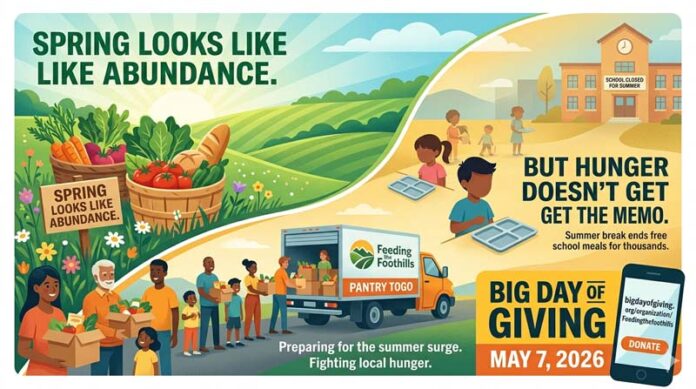 Shell Spring Hunger Types Spring Looks Like Abundance. Hunger Doesn't Get the Memo - Roseville Today