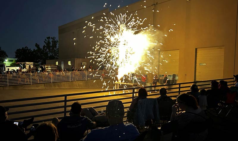 Safe Fireworks display