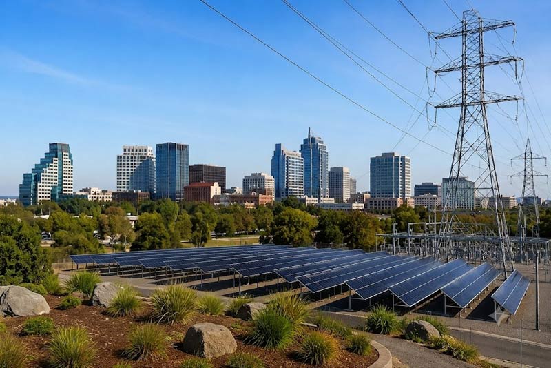 Solar and transmission lines