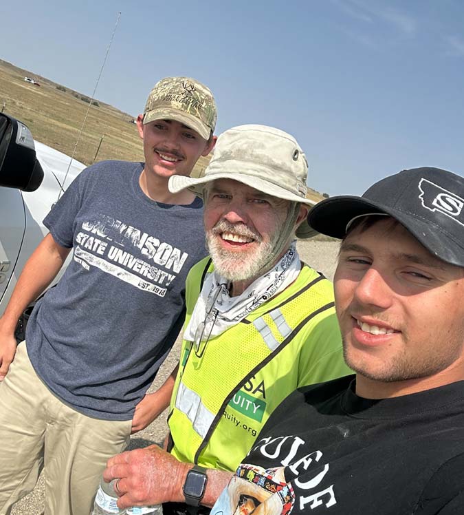 Dr Dennis Godby Walking Across America